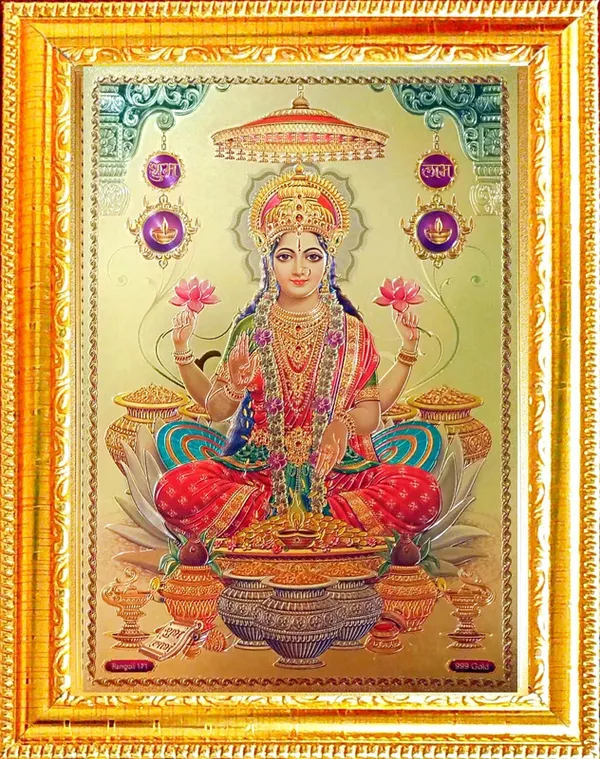 SUNINOW_laxmi_ji_Religious_Frame_()