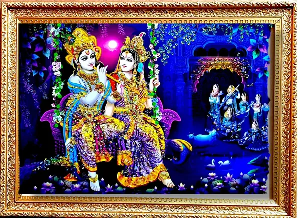 SUNINOW_Radha_krishna_Religious_Frame