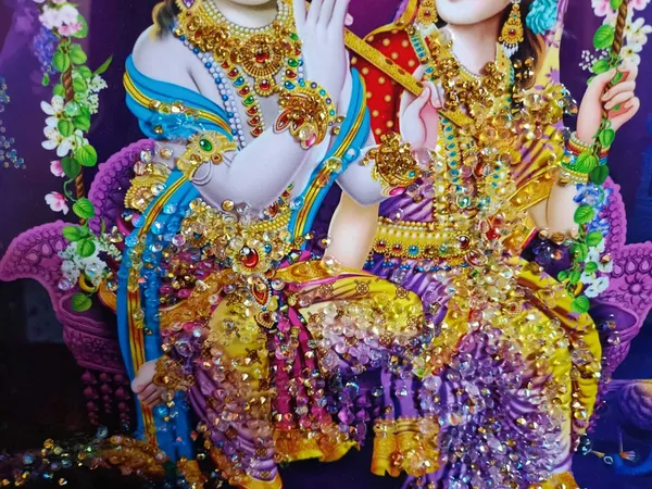 SUNINOW_Radha_krishna_Religious_Frame