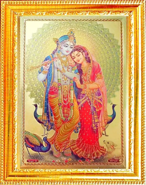 SUNINOW_Radha_krishna_Religious_Frame_()