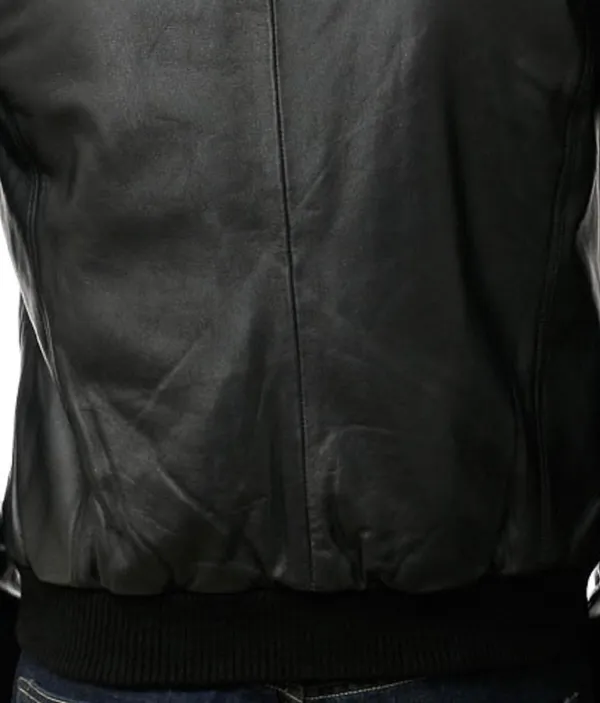 BAG_JACK_-_A_Superb_Sheep_Nappa_100%_Leather_Bomber_Jacket._(Black,_46)