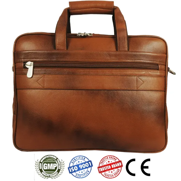 100%_Pure_Brown_Leather_Laptop_Shoulder_Bag