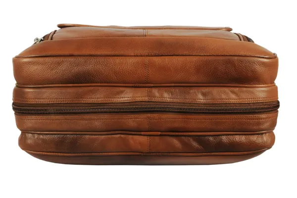 100%_Pure_Brown_Leather_Laptop_Shoulder_Bag