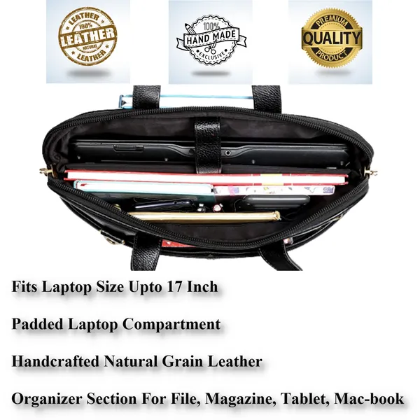 100%_Pure_Leather_Black__Laptop_Bag_(3_Years_warranty)