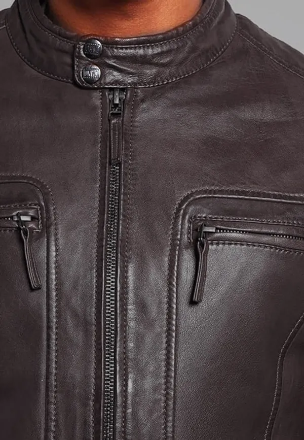 BAG_JACK_-_Clean-Cut_Classic_with_Cool,_Eye-Catching_Detailing_Sheep_Nappa_Leather_Jacket