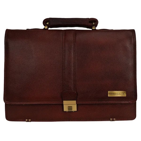 100%_Pure_Leather_Brown_Laptop_Bag_for__Men/Women_(3_Years_warranty)