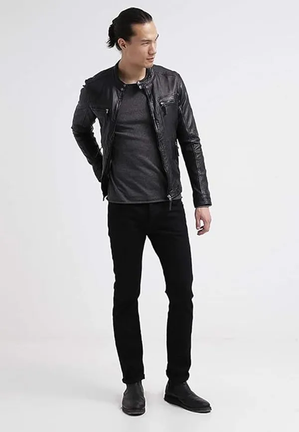 BAG_JACK_-_Clean-Cut_Classic_with_Cool,_Eye-Catching_Detailing_Sheep_Nappa_Leather_Jacket
