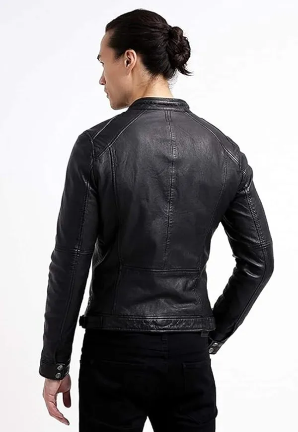BAG_JACK_-_Clean-Cut_Classic_with_Cool,_Eye-Catching_Detailing_Sheep_Nappa_Leather_Jacket