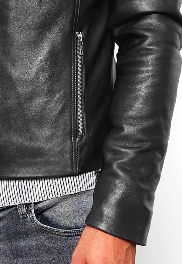 BAG_JACK_-_Apache_Sheep_Nappa_Leather_Men_Jacket_Quilted_Cafe_Racer_Zip_Up_Motorcycle_Zipper_Long_Sleeve_Coats