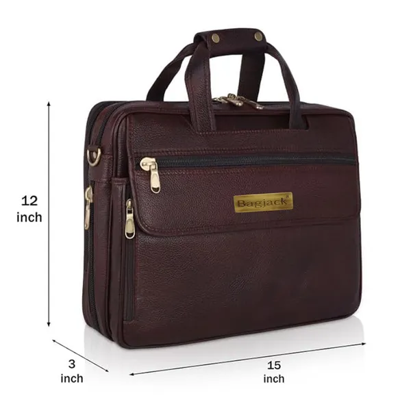 100%_Pure_Leather_Brown__Messenger_Laptop_Bag_for_Men_&_Women_(3_Years_warranty)