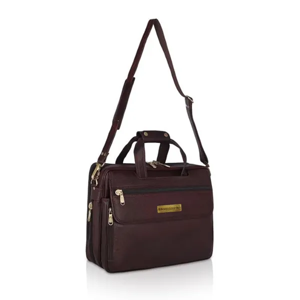 100%_Pure_Leather_Brown__Messenger_Laptop_Bag_for_Men_&_Women_(3_Years_warranty)