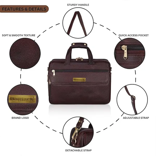 100%_Pure_Leather_Brown__Messenger_Laptop_Bag_for_Men_&_Women_(3_Years_warranty)