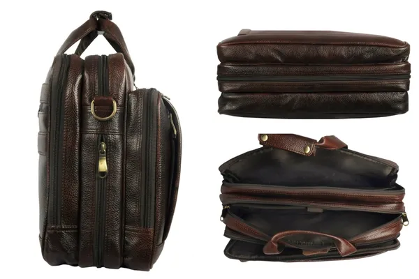 100%_Pure_Leather_Brown_Laptop_Bag_Messenger_(3_Years_warranty)
