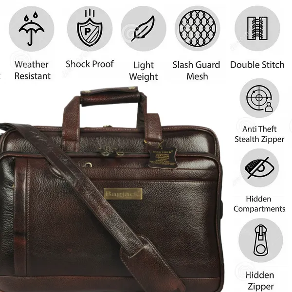 100%_Pure_Leather_Brown_Laptop_Bag_Messenger_(3_Years_warranty)