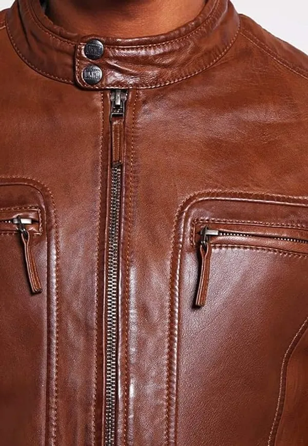 BAG_JACK_-_Clean-Cut_Classic_with_Cool,_Eye-Catching_Detailing_Sheep_Nappa_Leather_Jacket