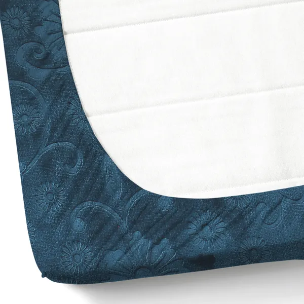 PREMIUM_500_TC_HEAVY_VELVET_WARM__FITTED_BEDSHEET_WITH_ELASTIC_ALL_AROUND_having_Embossing_Floral_design