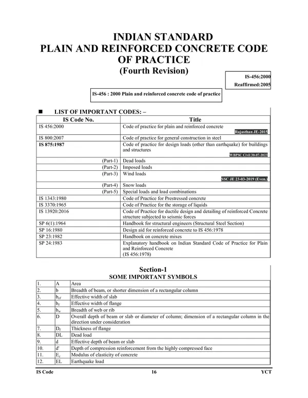 Eng.Med.)POD)Civil_Engineering_IS_Code_Booster_SSC_(2024-25)