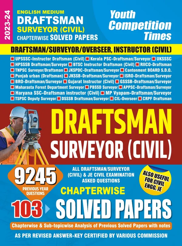 English_Medium)_Draftsman_Surveyor_(Civil)_Chapterwise_Solved_Papers_2023-24