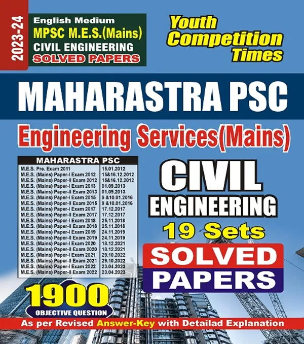 English_Medium)_POD)_MPSC_M.E.S._(Mains)_Civil_Engineering_Solved_Papers_(2023-24)_19_Sets_(1900_Objective_Question)