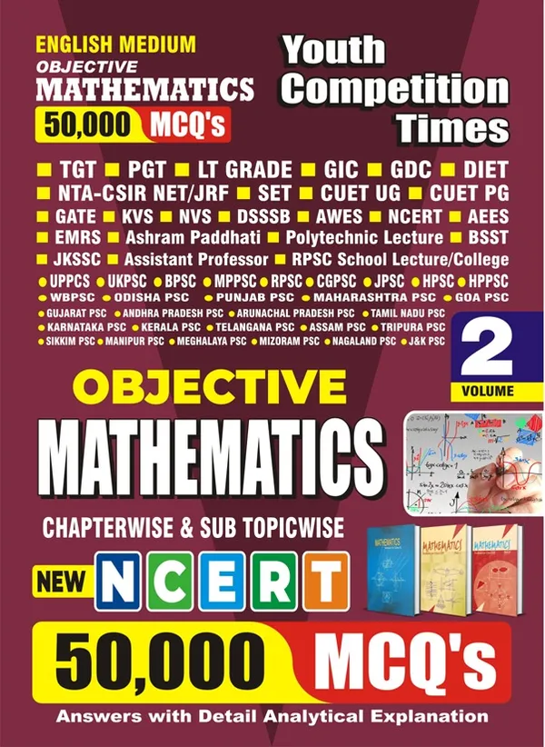 English_Medium)_POD)_Objective_Mathematics_50,000_MCQ's_Volume-2_Chapterwise_&_Sub_Topicwise_Solved_Papers