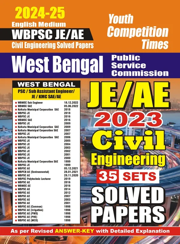 English_Medium)_POD)_WBPSC_JE/AE_Civil_Engineering_Solved_Papers