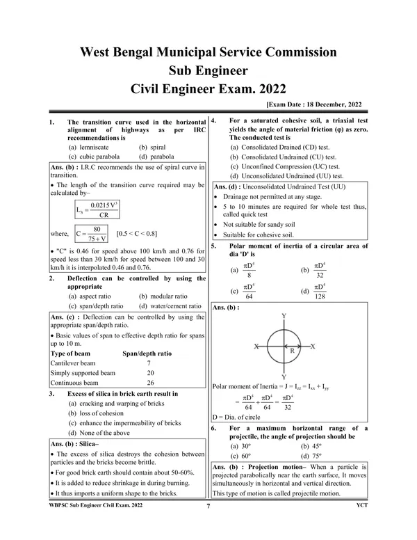 English_Medium)_POD)_WBPSC_JE/AE_Civil_Engineering_Solved_Papers