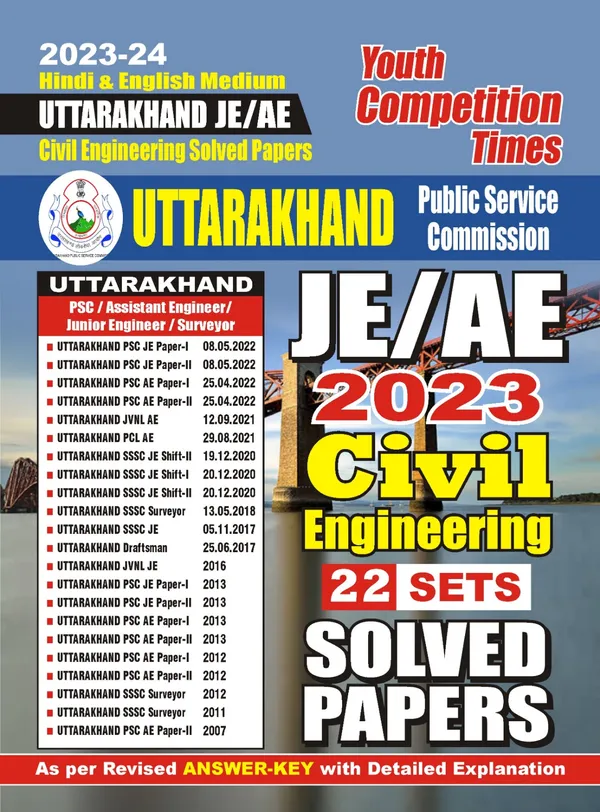 Hindi_Medium_&_English_Medium)_Uttarakhand_JE/AE_Civil_Engineering_Solved_Papers_(2023-24)