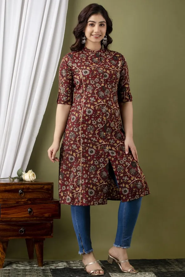 Anarkali outlet cut kurti
