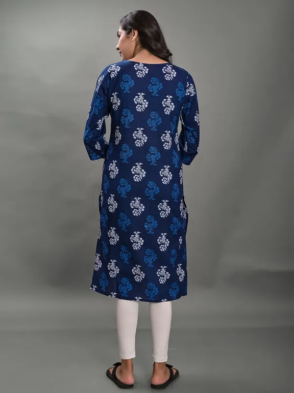 Blue_Jaipuri___Maternity_And_Feeding_Kurti