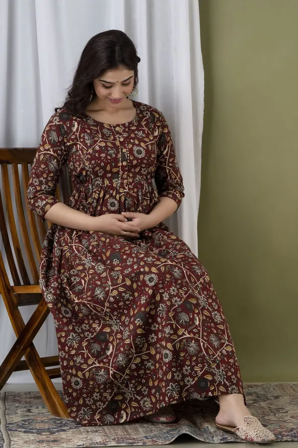 Multi_Chidi_Cotton_Printed_Maternity_And_Feeding_Kurti_Combo_Of_2