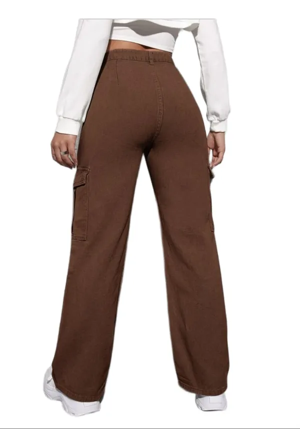 YOYO_Westurn_Brown_Denim_Straight_Fit_Jeans