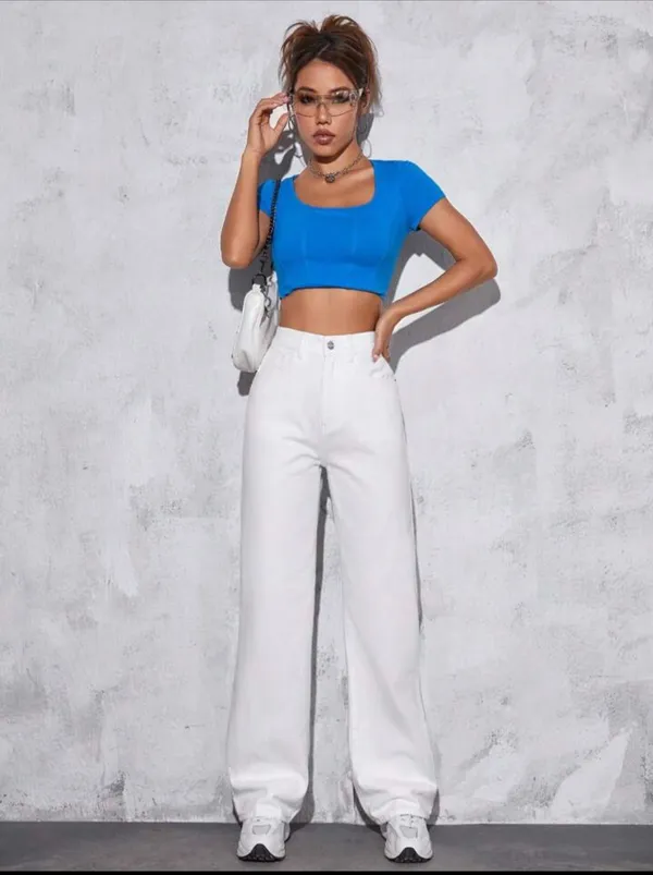 Elegance_Beautiful_Claasyy_Missyy_White_Wide_Leg_Denim_Jeans_For_Women