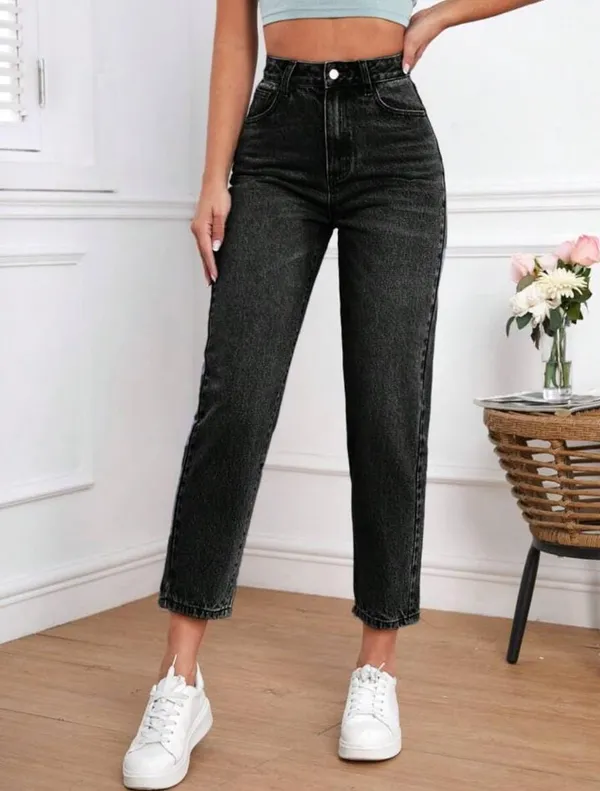 Minnarsh_Sessional_Charcoal_Black_Casual_Mom_Fit_Jeans