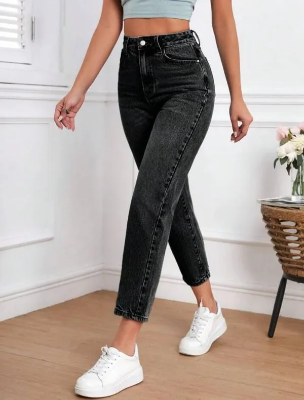 Minnarsh_Sessional_Charcoal_Black_Casual_Mom_Fit_Jeans