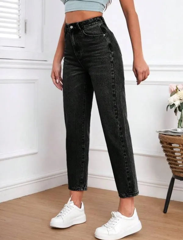 Minnarsh_Sessional_Charcoal_Black_Casual_Mom_Fit_Jeans
