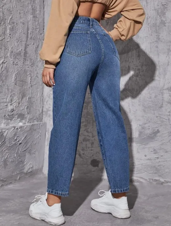 Lizza_Stylish_Stone_Dark_Blue_Straight_Denim_Mom_Fit_Women
