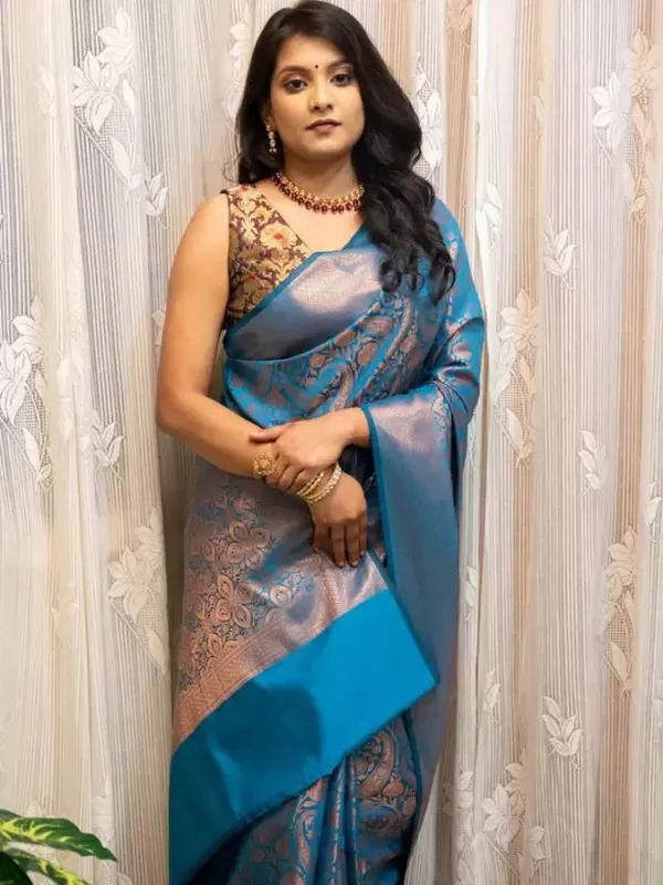 Woven_Kanjivaram_Jacquard,_Pure_Silk_Saree
