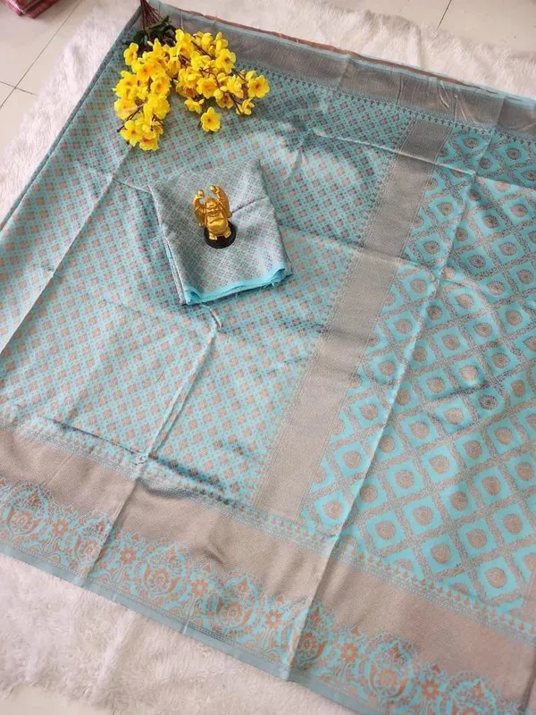 Silk_Saree_Indian_Wedding_Saree_Designer_Traditional_Saree_Partywear_Saree
