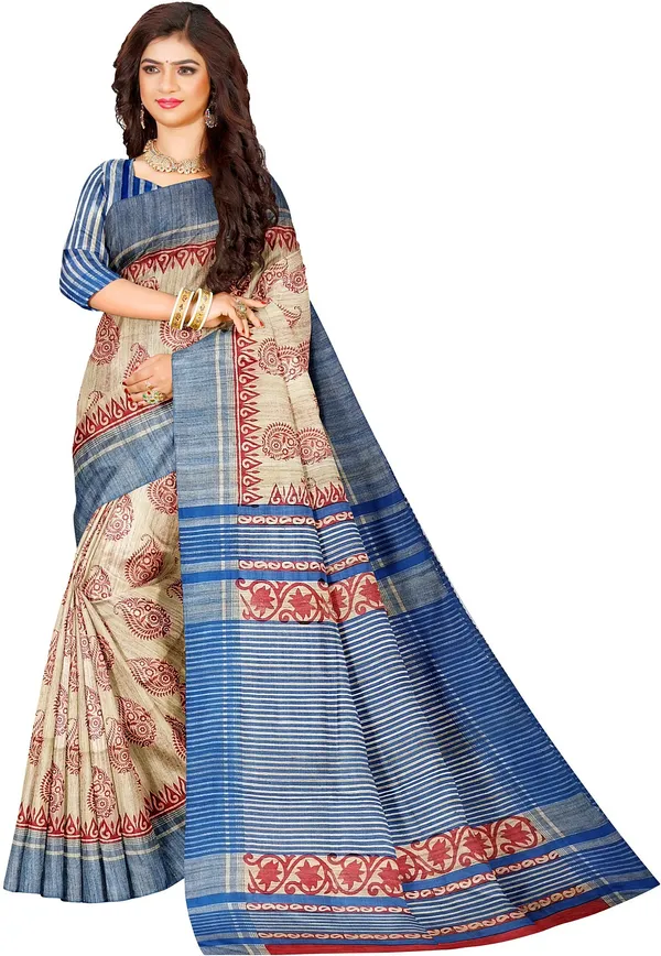 Self_Design_Handloom_Tussar_Silk_saree_for_women