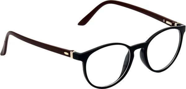 Zero_Power_Blue_Ray_Cut_Computer_Glasses_For_Men_&_Women_|_Brown_&_Black