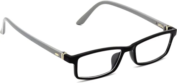 Zero_Power_Blue_Ray_Cut_Computer_Glasses_For_Men_&_Women_|_Black_&_Grey