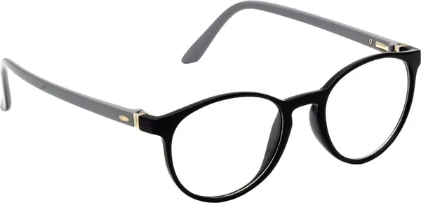 Zero_Power_Blue_Ray_Cut_Computer_Glasses_For_Men_&_Women_|_Black_&_Grey