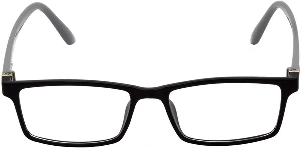 Zero_Power_Blue_Ray_Cut_Computer_Glasses_For_Men_&_Women_|_Black_&_Grey