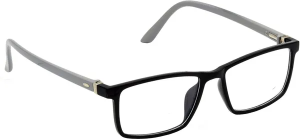 Zero_Power_Blue_Ray_Cut_Computer_Glasses_For_Men_&_Women_|_Black_&_Grey