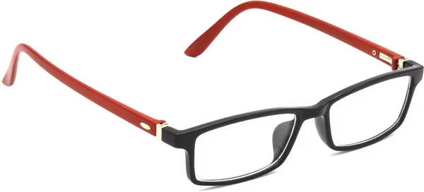 Zero_Power_Blue_Ray_Cut_Computer_Glasses_For_Men_&_Women_|_Red_&_Black