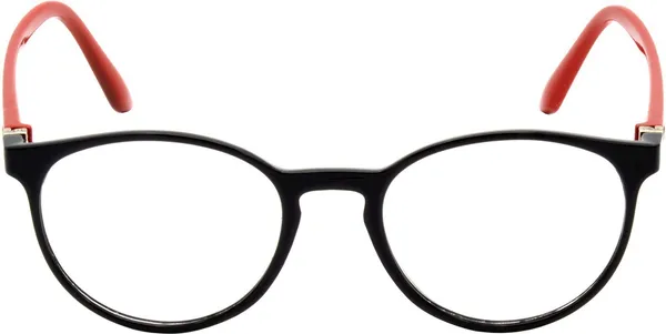 Zero_Power_Blue_Ray_Cut_Computer_Glasses_For_Men_&_Women_|_Red_&_Black