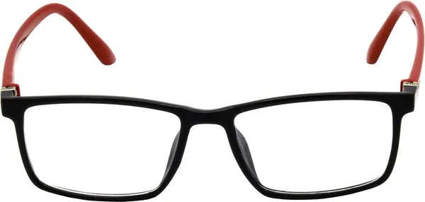 Zero_Power_Blue_Ray_Cut_Computer_Glasses_For_Men_&_Women_|_Red_&_Black