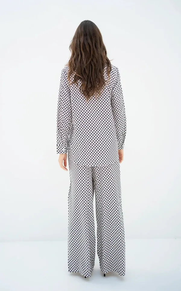 Collar_Shirt_Top_+_Pant_Style_Geometric_Printed_Korean_BSY_Women_Casual_Wear_Sets