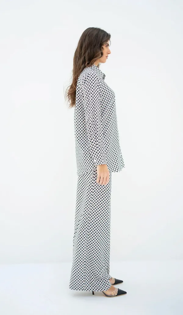 Collar_Shirt_Top_+_Pant_Style_Geometric_Printed_Korean_BSY_Women_Casual_Wear_Sets
