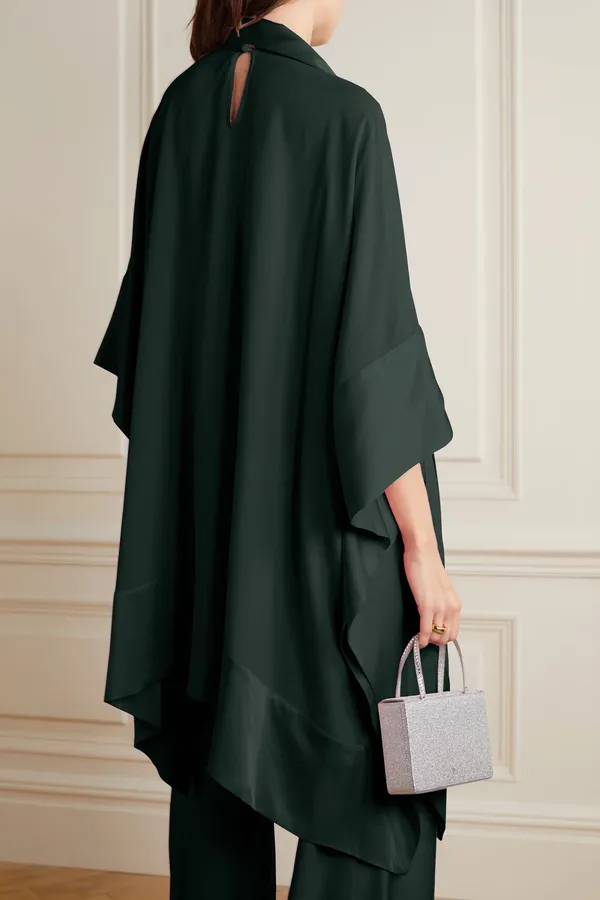 Designer_Party_Wear_Readymade_Co-ords_Set_Black_Korean_Nida_Pant_Suit